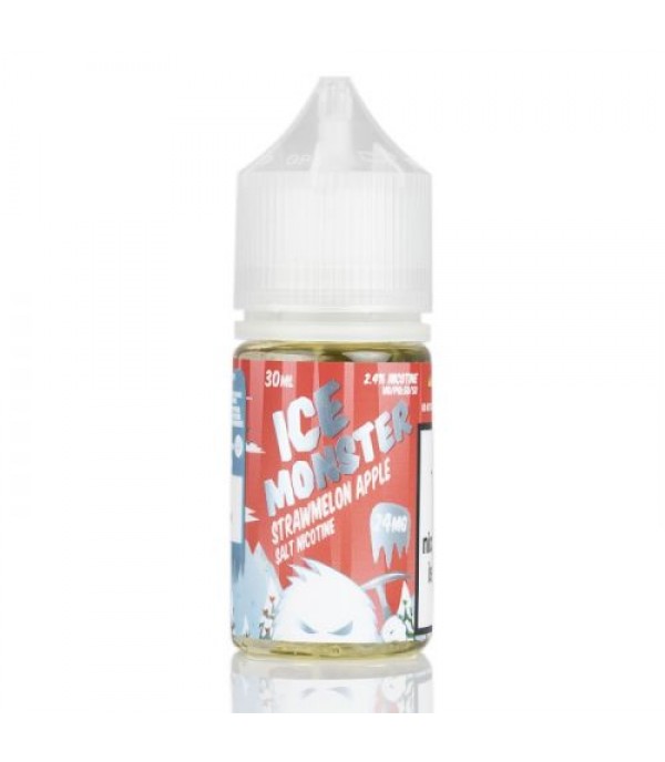 ICE Strawmelon Apple - Jam Monster SALT Liquids - 30mL