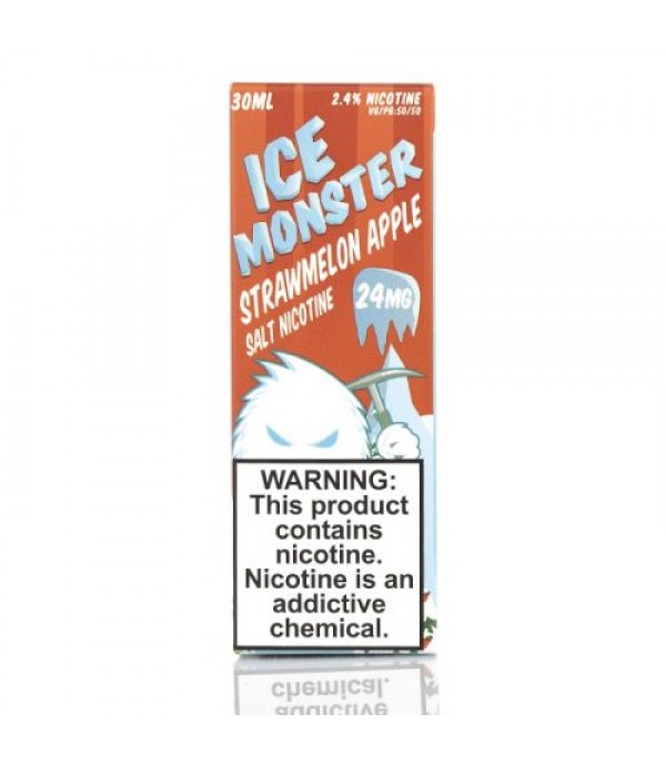 ICE Strawmelon Apple - Jam Monster SALT Liquids - 30mL