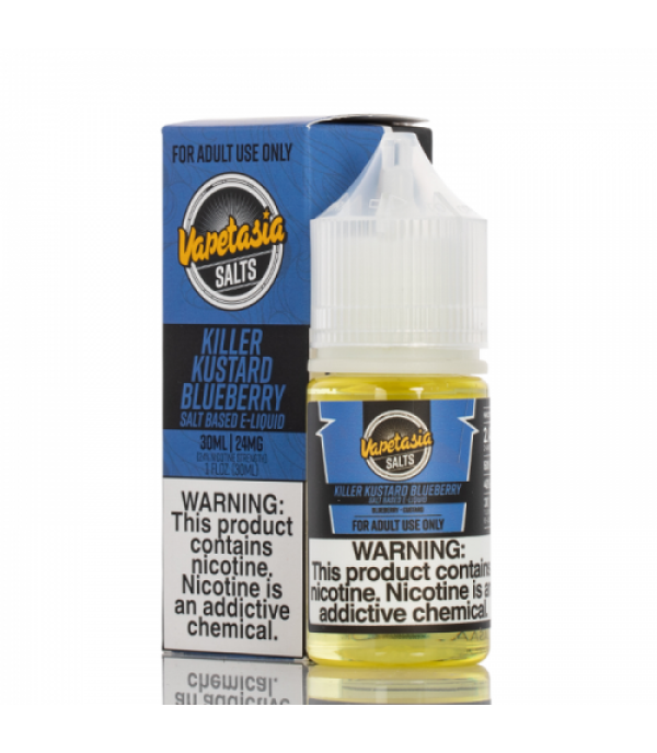 Killer Kustard Blueberry - Vapetasia SALTS - 30mL