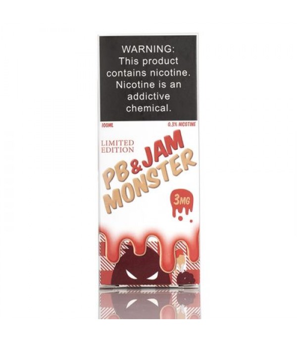 PB & Jam Monster STRAWBERRY - Jam Monster Liquids - 100mL