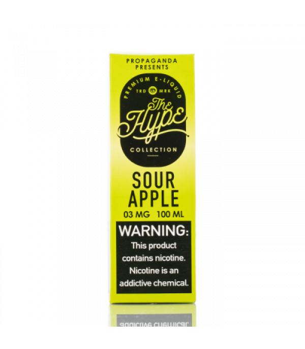 HYPE - Sour Apple Dust - Propaganda E-Liquids - 100mL