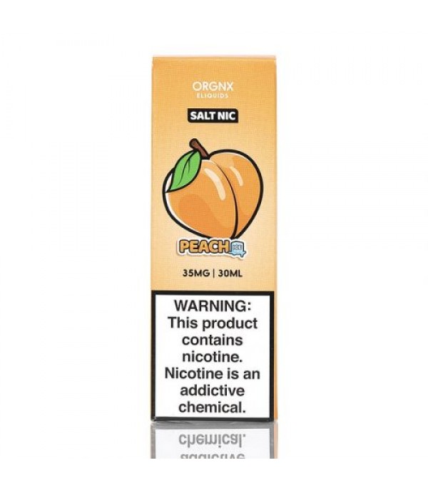 ICED Peach SALT - ORGNX eLiquids - 30mL