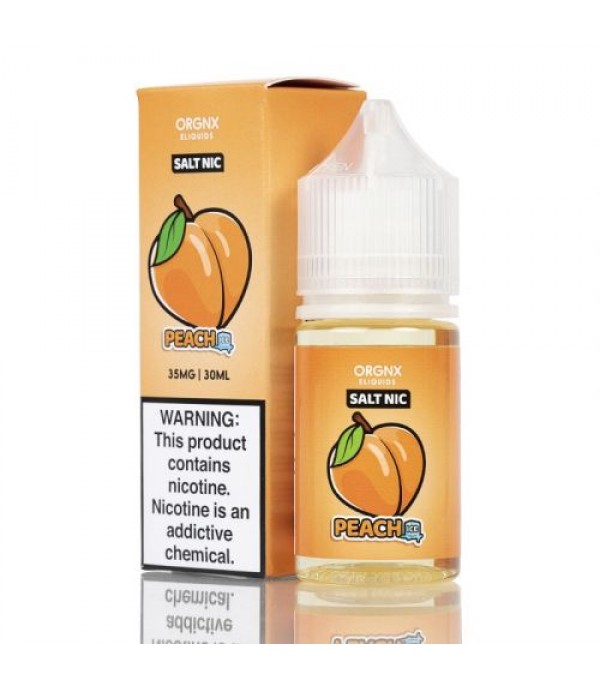 ICED Peach SALT - ORGNX eLiquids - 30mL