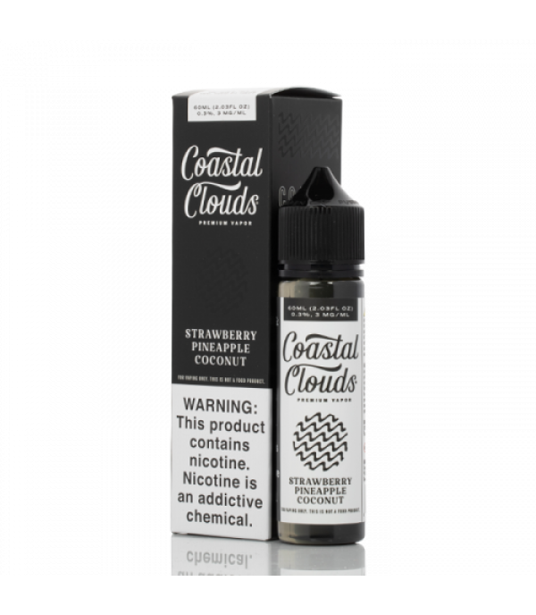 Strawberry Pineapple Coconut - Coastal Clouds Co. - 60mL