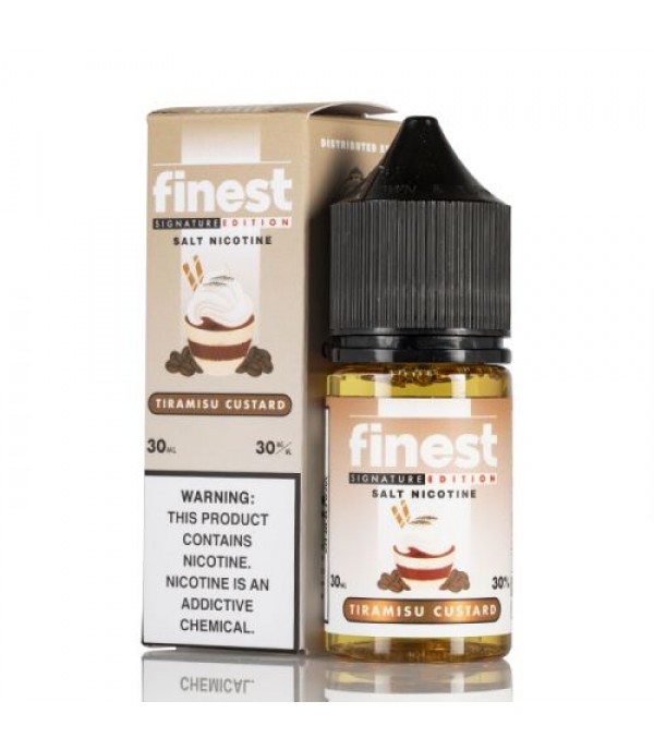 Tiramisu Custard - The Finest SALTNIC Series - 30mL