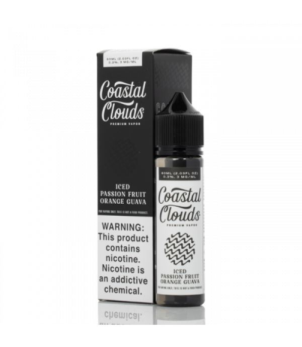 ICED Passion Fruit Orange Guava - Coastal Clouds Co. - 60mL