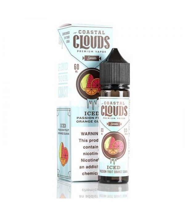 ICED Passion Fruit Orange Guava - Coastal Clouds Co. - 60mL