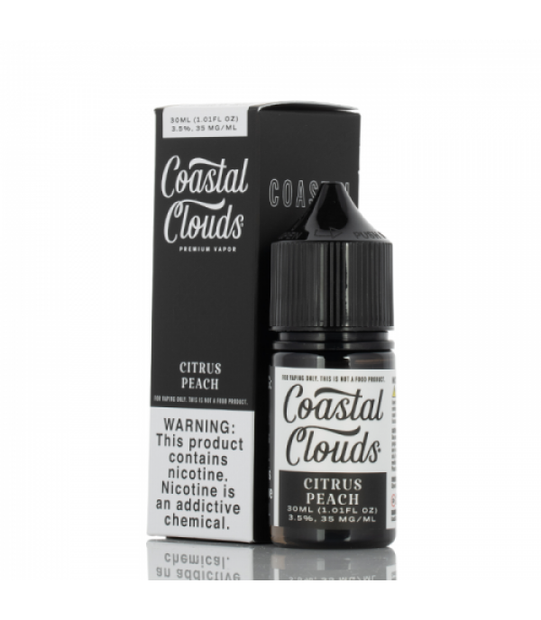 Citrus Peach SALTS - Coastal Clouds Co. - 30mL