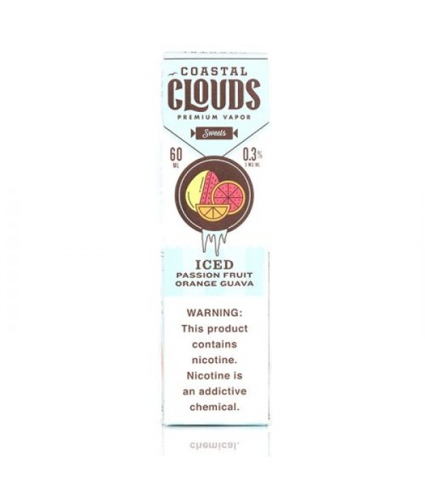 ICED Passion Fruit Orange Guava - Coastal Clouds Co. - 60mL