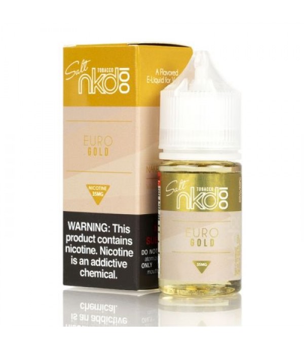 Euro Gold - NKD 100 Salt E-Liquid - 30mL