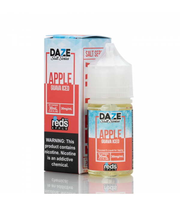 ICED GUAVA - Red's Apple E-Juice - 7 Daze SALT - 30mL