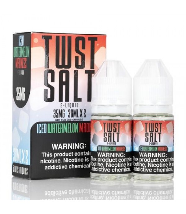 ICED Watermelon Madness - Twist SALT E-Liquid - 60mL