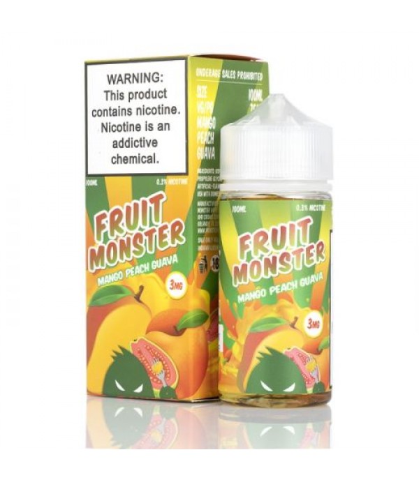 Mango Peach Guava - Fruit Monster - Jam Monster Liquid - 100mL