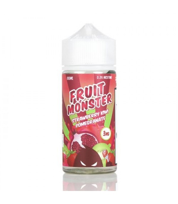 Strawberry Kiwi Pomegranate - Fruit Monster - Jam Monster Liquid - 100mL
