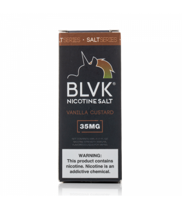 Vanilla Custard SALT - BLVK Unicorn - 30mL