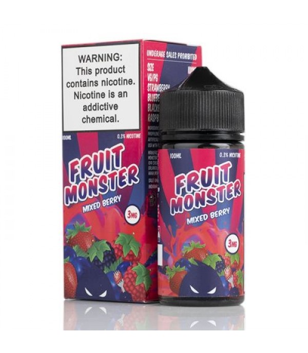 Mixed Berry - Fruit Monster - Jam Monster Liquid - 100mL