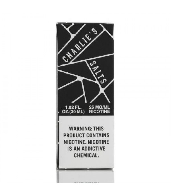 Black SALT - Charlie's Chalk Dust - 30mL