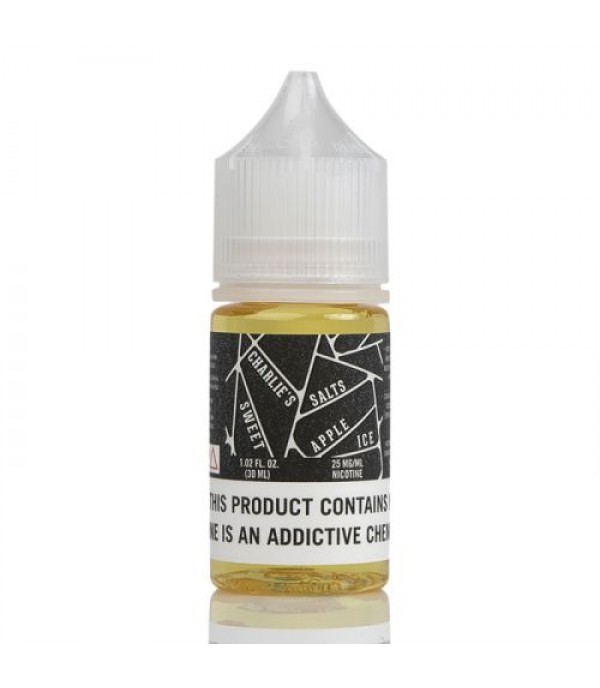 Black SALT - Charlie's Chalk Dust - 30mL