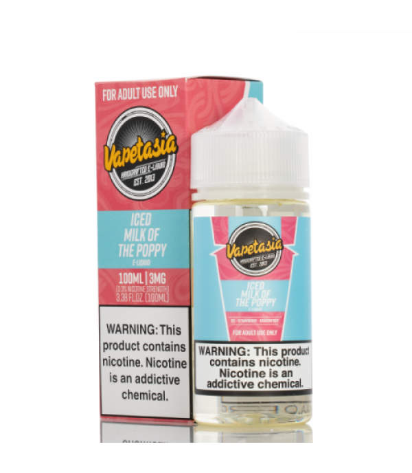 ICED Milk Of The Poppy - Vapetasia - 100mL
