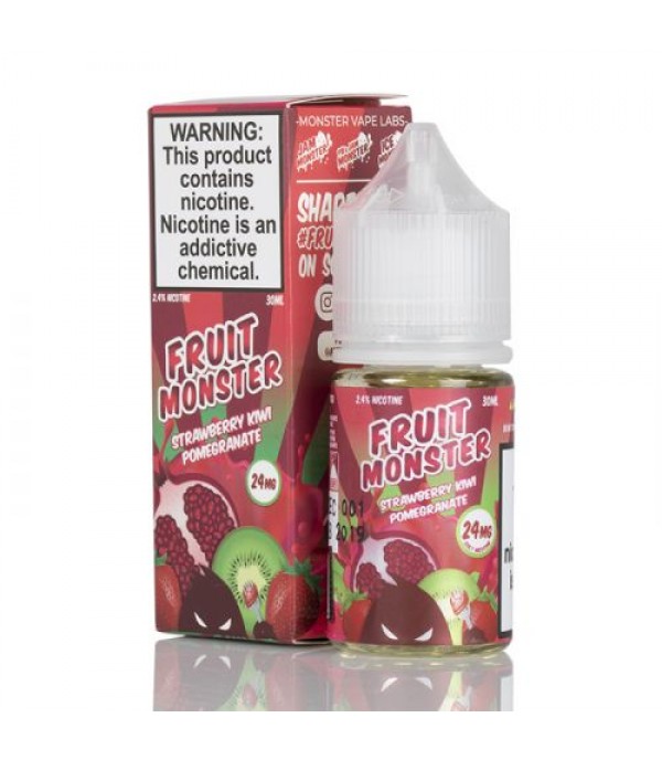 Strawberry Kiwi Pomegranate - Fruit Monster SALT - 30mL