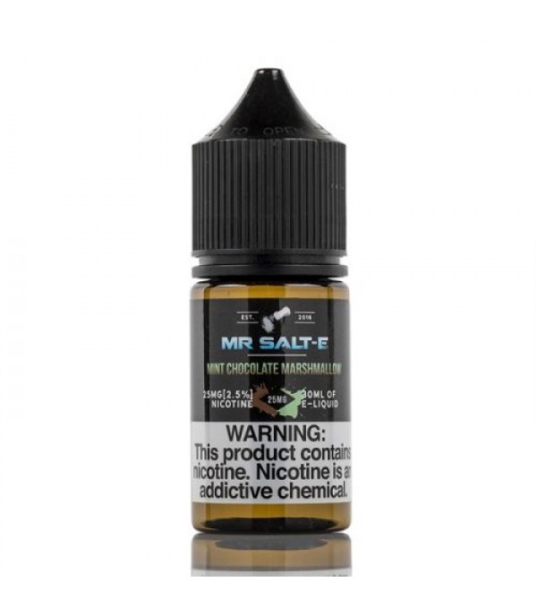 Mint Chocolate Marshmallow - Mr. Salt-E E-Liquid - 30mL