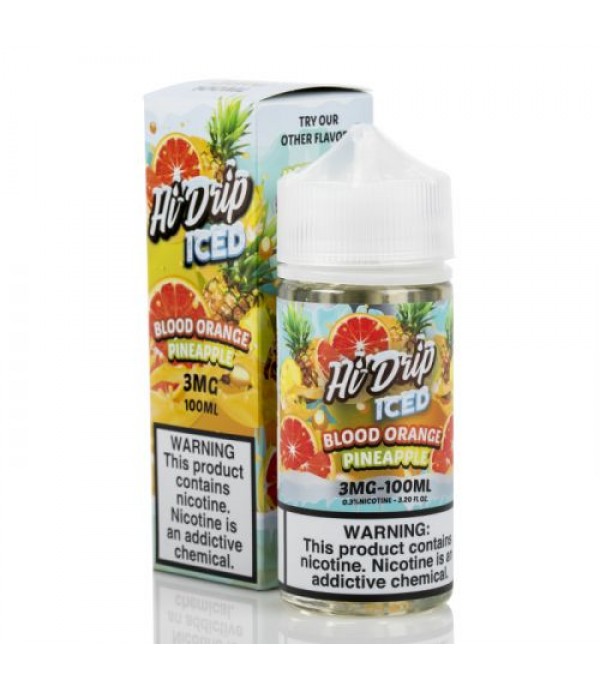 ICED Island Orange - Hi-Drip E-Liquids - 100mL