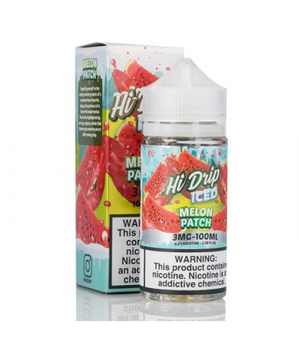 ICED Melon Patch - Hi-Drip E-Liquids - 100mL