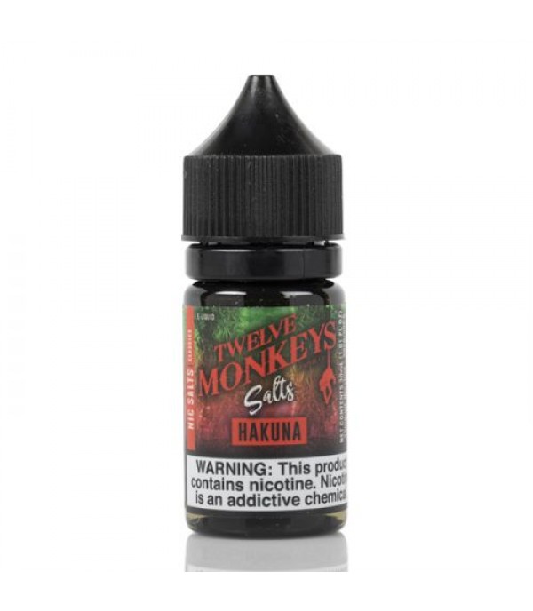 Hakuna SALTS - Twelve Monkeys Vapor Co. - 30mL
