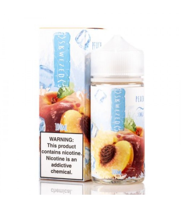 ICE Peach - SKWEZED E-Liquid - 100mL