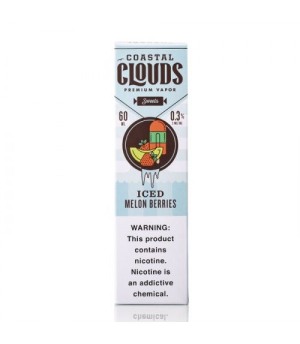 ICED Melon Berries - Coastal Clouds Co. - 60mL