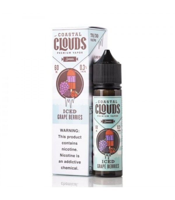ICED Grape Berries - Coastal Clouds Co. - 60mL