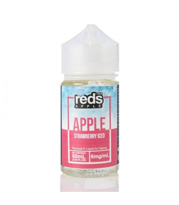 ICED STRAWBERRY - Red's Apple E-Juice - 7 DAZE - 60mL