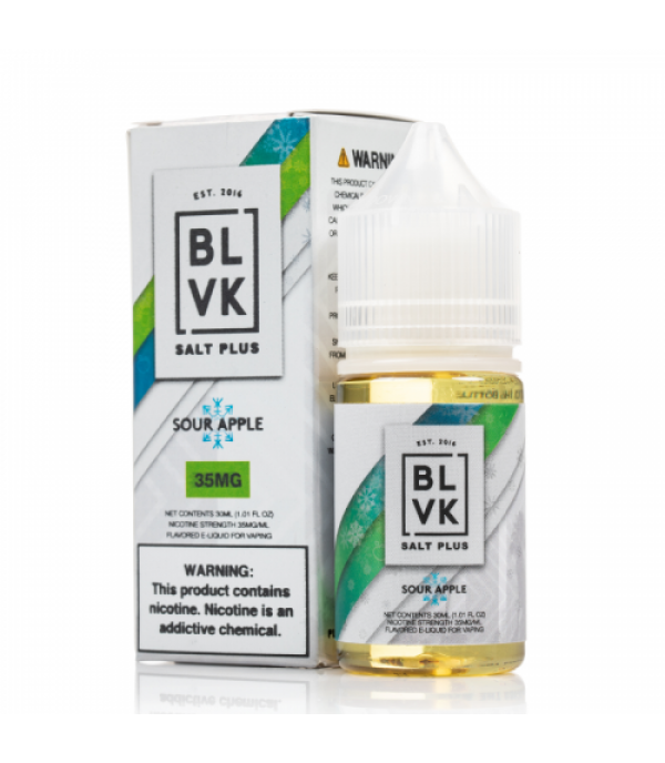 ICE Sour Apple - SALT PLUS - BLVK Unicorn - 30mL