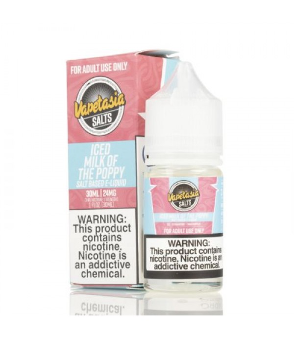 ICED Milk of the Poppy - Vapetasia SALTS - 30mL