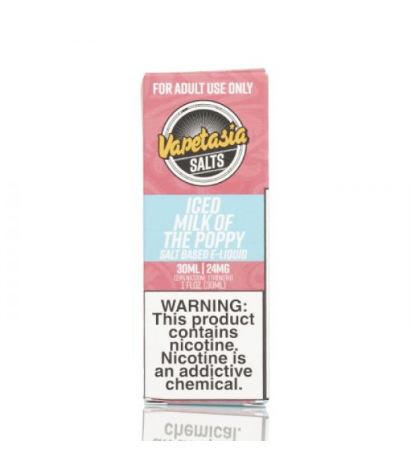 ICED Milk of the Poppy - Vapetasia SALTS - 30mL