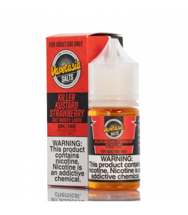 Killer Kustard STRAWBERRY - Vapetasia Salts - 30mL