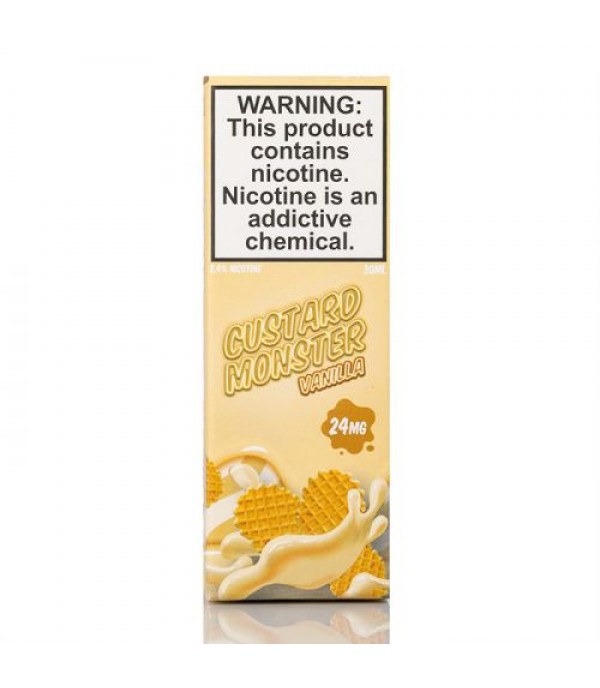 Vanilla Custard - Custard Monster SALTS - 30mL