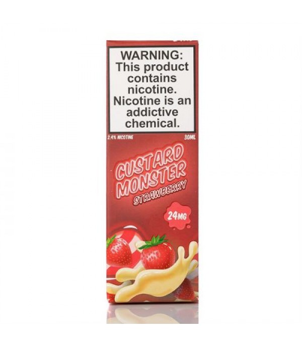 Strawberry Custard - Custard Monster SALTS - 30mL