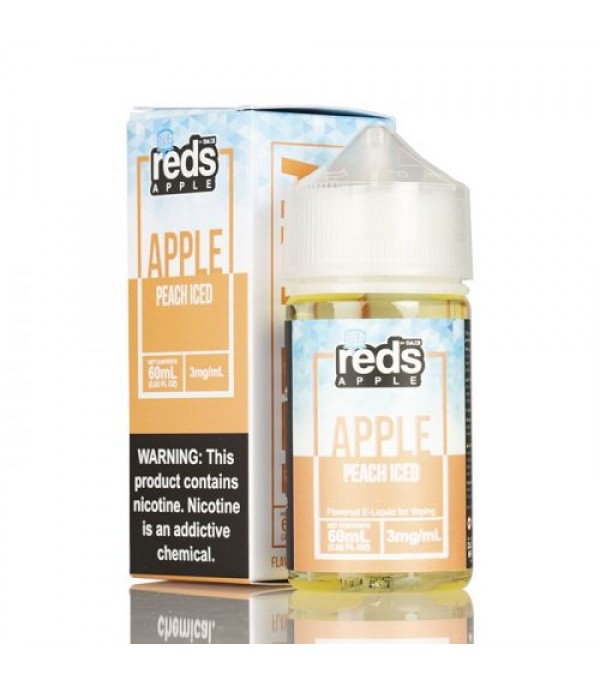 ICED PEACH - Red's Apple E-Juice - 7 Daze - 60mL