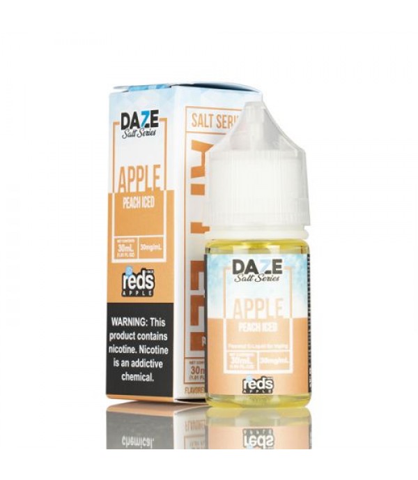 ICED PEACH - Red's Apple E-Juice - 7 DAZE SALT - 30mL