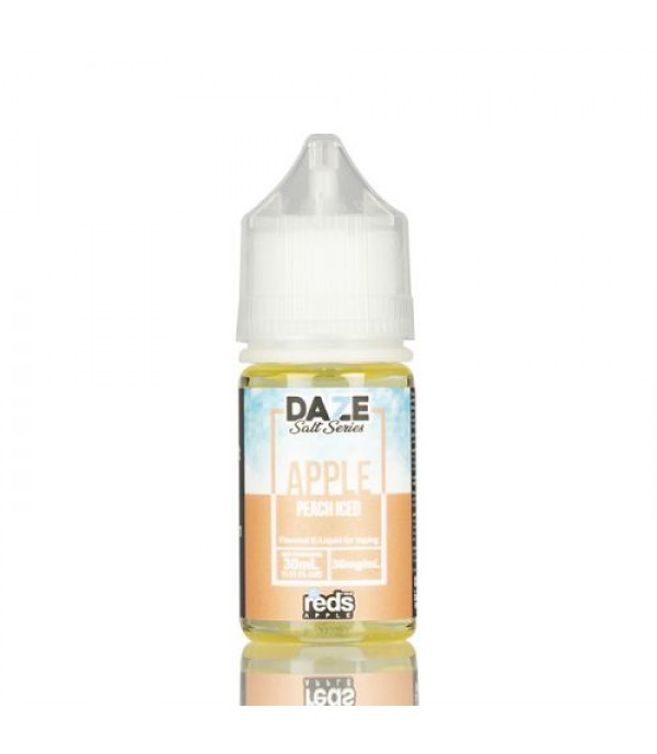 ICED PEACH - Red's Apple E-Juice - 7 DAZE SALT - 30mL