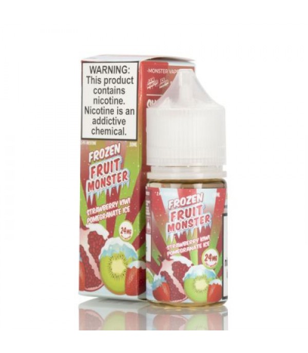 Strawberry Kiwi Pomegranate ICE - Frozen Fruit Monster SALTS - 30mL