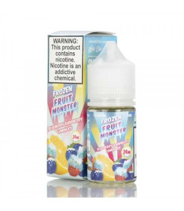 Blueberry Raspberry Lemon ICE - Frozen Fruit Monster SALTS - 30mL