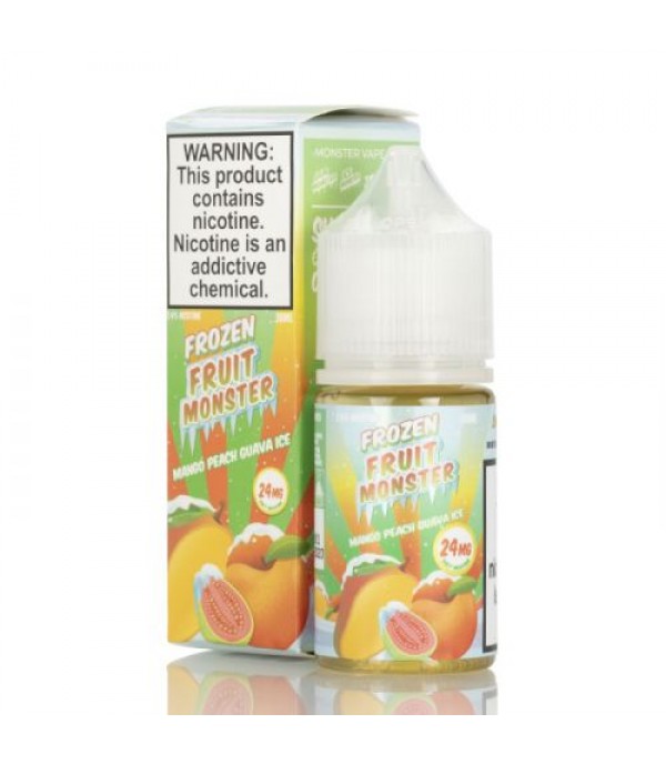 Mango Peach Guava ICE - Frozen Fruit Monster SALTS - 30mL