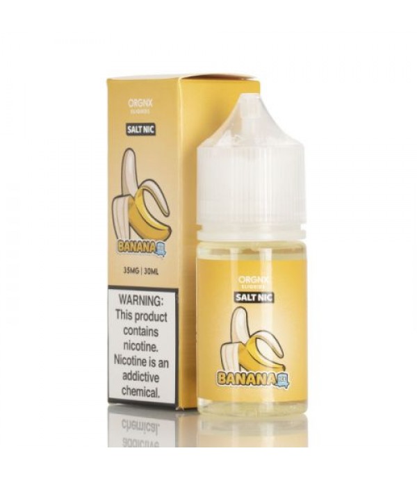 ICED Banana SALTS - ORGNX E-Liquids - 30mL