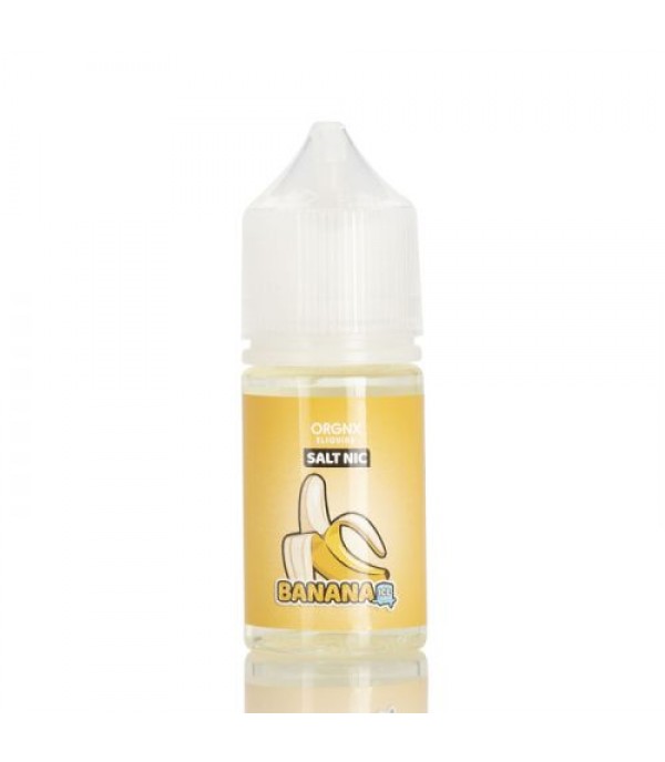 ICED Banana SALTS - ORGNX E-Liquids - 30mL