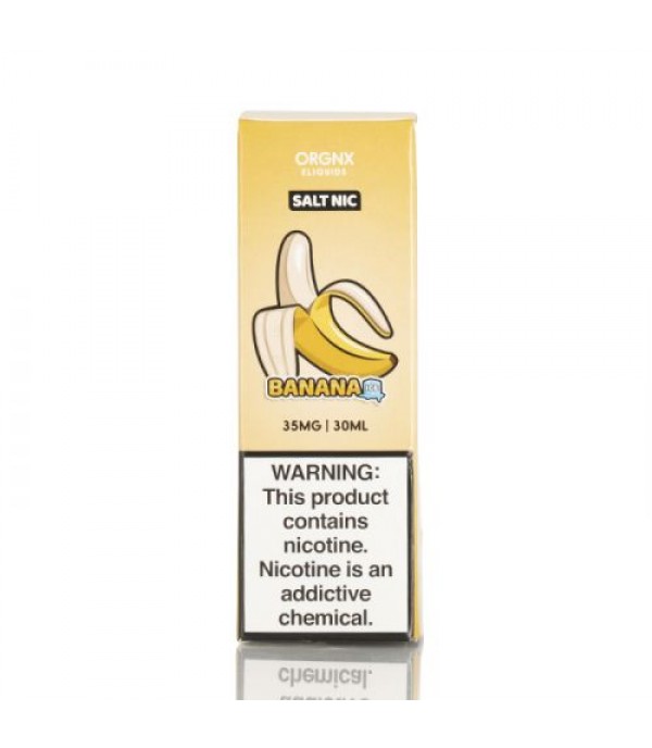 ICED Banana SALTS - ORGNX E-Liquids - 30mL