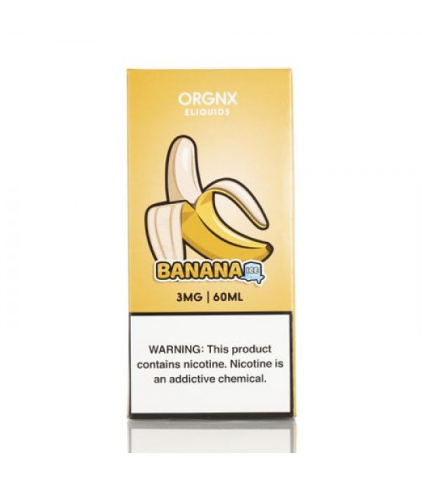 ICED Banana - ORGNX E-Liquids - 60mL