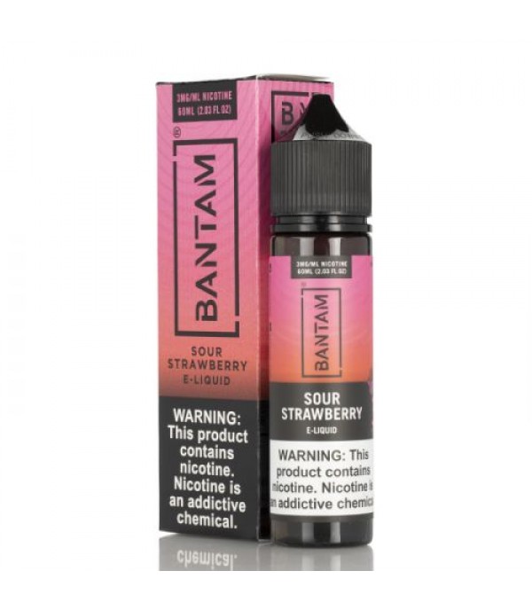 Sour Strawberry - Bantam Vape - 60mL