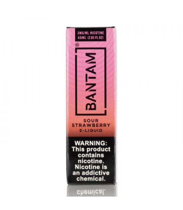 Sour Strawberry - Bantam Vape - 60mL